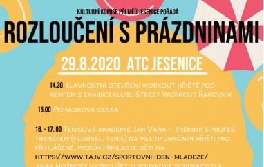 Rozloučení s prázdninami | Jesenice u Rakovníka