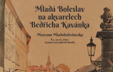 Mladá Boleslav na akvarelech Bedřicha Kavánka | Muzeum Mladoboleslavska