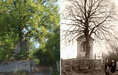 U cesty stojí kaplička ... | Muzeum Podbezdězí