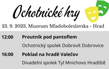 Ochotnické hry | Muzeum Mladoboleslavska