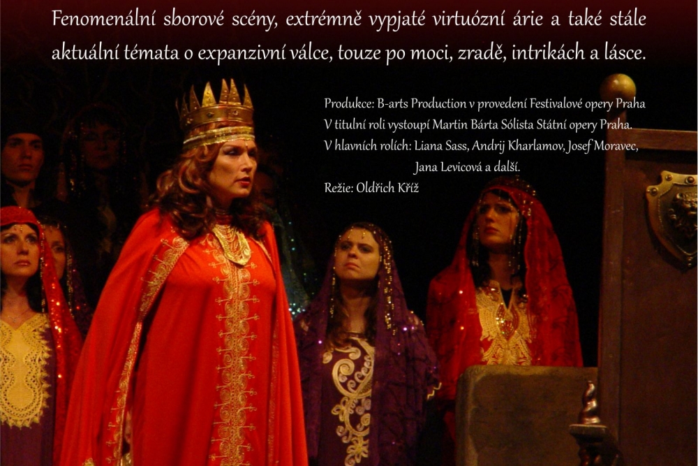 Giuseppe Verdi: NABUCCO open air | Divadlo Na Kovárně Poděbrady