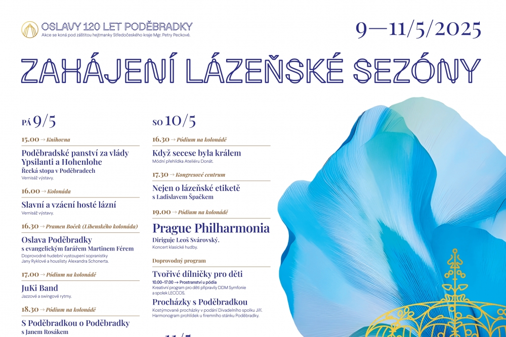 117. Zahájení lázeňské sezóny | Městské kulturní centrum Poděbrady