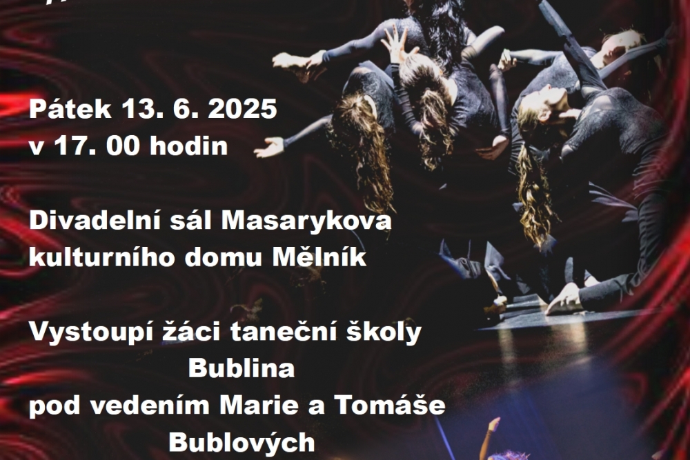 Vystoupení dětí Taneční školy Bublina | Mělnické kulturní centrum
