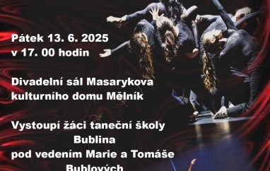 Vystoupení dětí Taneční školy Bublina | Mělnické kulturní centrum