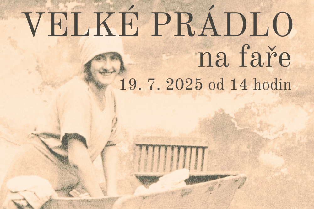 Velké prádlo - workshop na faře | Fara Dolní Krupá