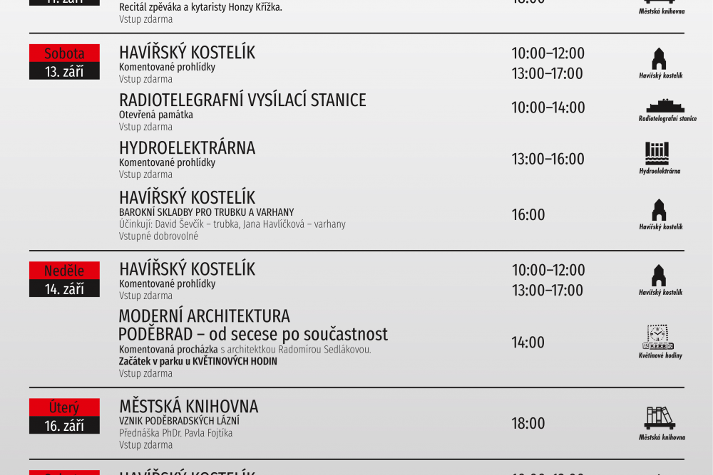 Dny evropského dědictví | Městské kulturní centrum Poděbrady