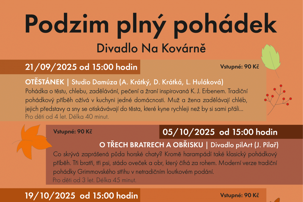 Otěstánek | Divadlo Na Kovárně Poděbrady