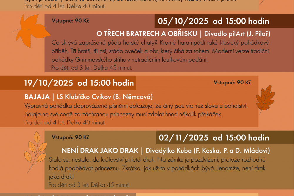 Bajaja | Divadlo Na Kovárně Poděbrady