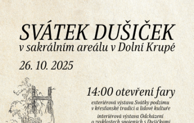 Dušičkové setkání na faře | Fara Dolní Krupá Dušičkové setkání na faře | Fara Dolní Krupá