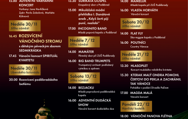 Poděbradský advent 2025 | Městské kulturní centrum Poděbrady