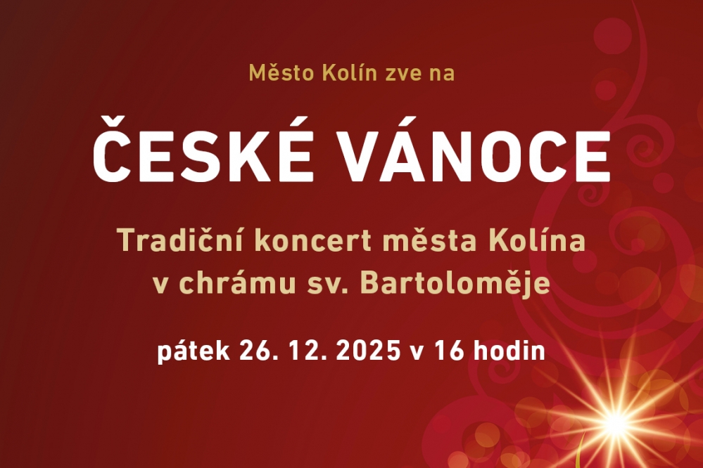 Vánoční koncert města Kolín | Chrám sv. Bartoloměje