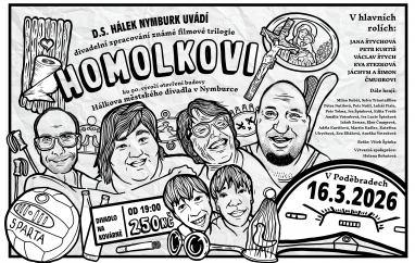 Homolkovi | Divadlo Na Kovárně Poděbrady