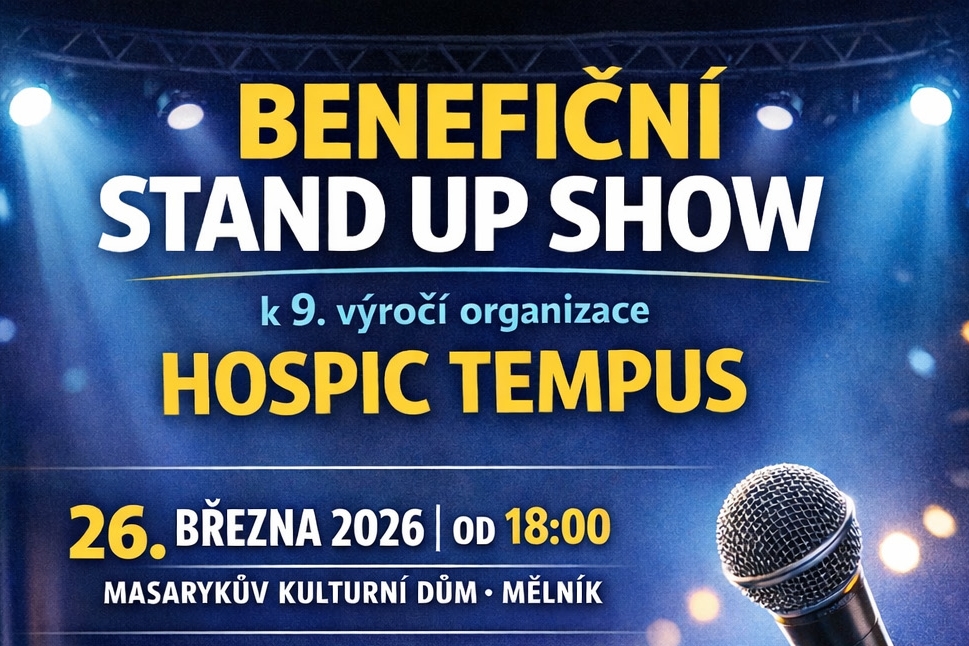 Benefiční Stand-up show | Mělnické kulturní centrum