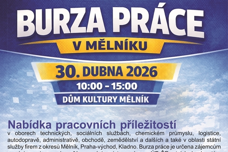 Burza práce v&nbsp;Mělníku | Mělnické kulturní centrum