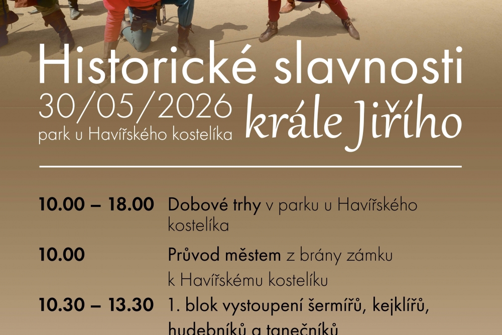 Historické slavnosti krále Jiřího | Městské kulturní centrum Poděbrady