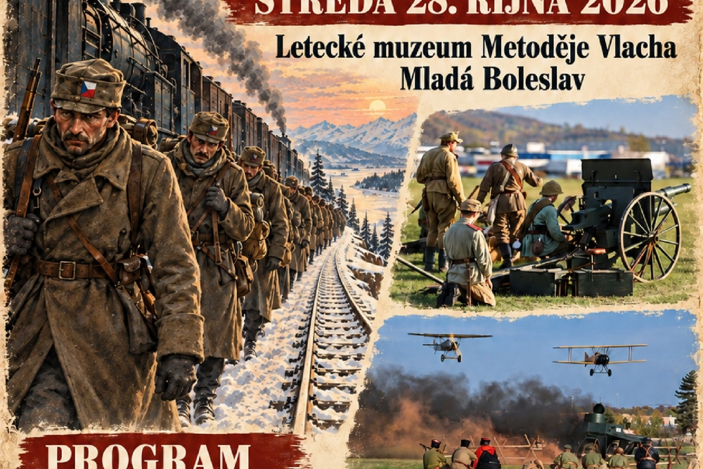 Legionáři - těžká cesta domů | Letecké muzeum Metoděje Vlacha
