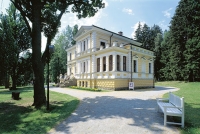 The monument of A. Dvořák in Vysoká u Příbrami